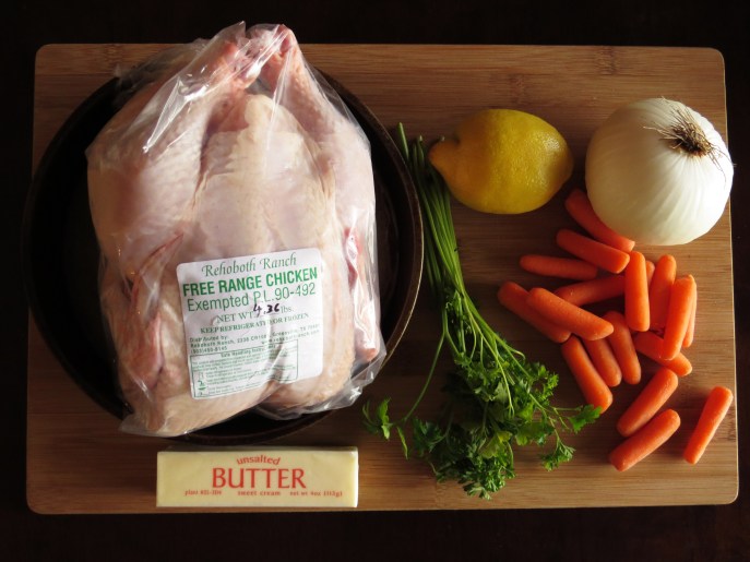 Roasted Chicken with Zucchini Orzo | Girl and Apron