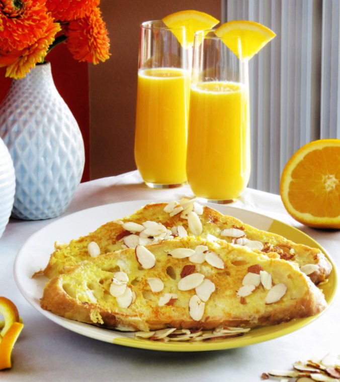 Orange and Almond French Toast