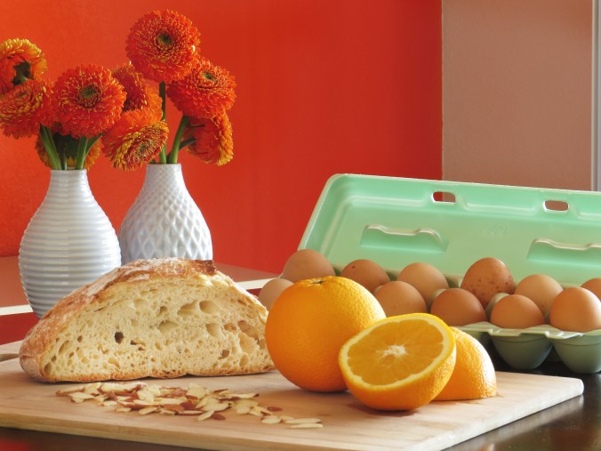 Orange and Almond French Toast