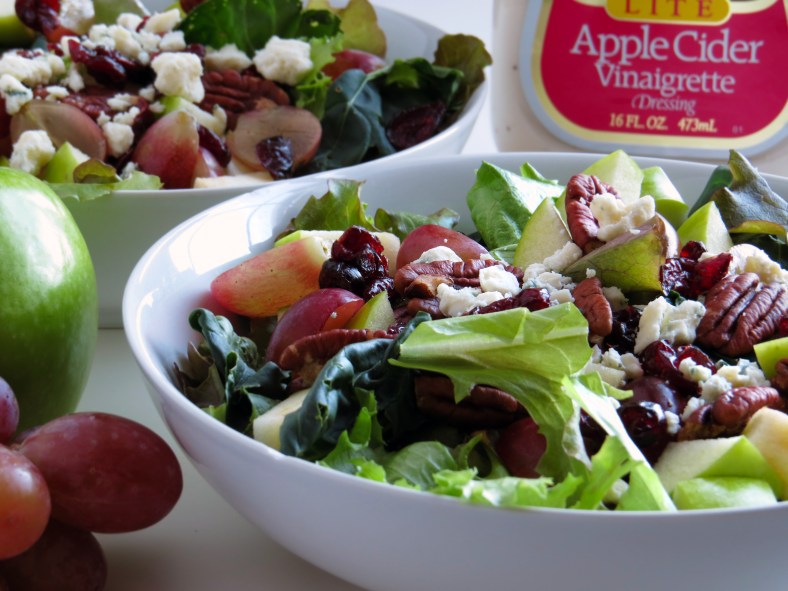 Harvest Salad with Apple Cider Vinaigrette