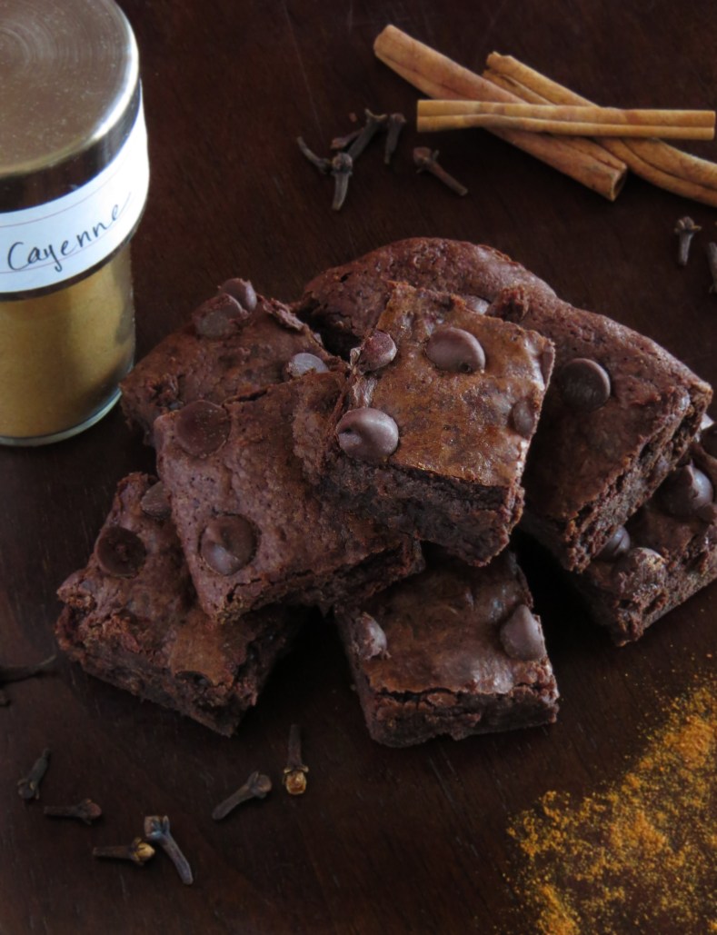 Mexican Hot Chocolate Brownies